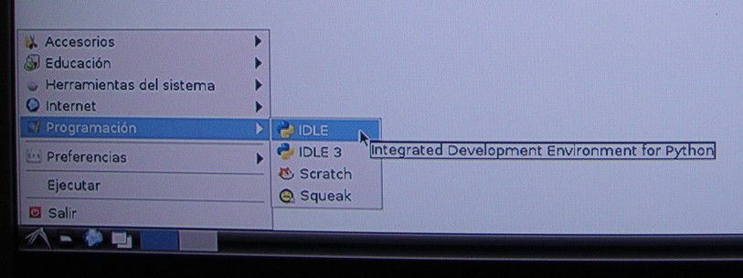 pygame - Idle 01 RaspberryPi