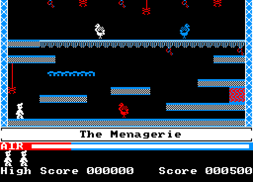 Pantalla del juego original, nivel 10